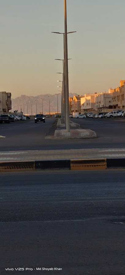 Aramco bus parking - Saudi Arabia|Yanbu 46429|التاخي،|33JW+PGJ