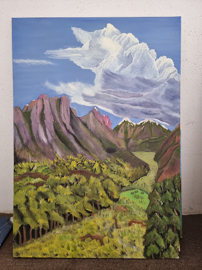 Painting yusuf altay - Saudi Arabia|Taif|Sail zagir Muhata el wafa